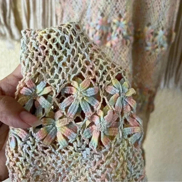 Crotchet midi see through dress no tags - Picture 8 of 8